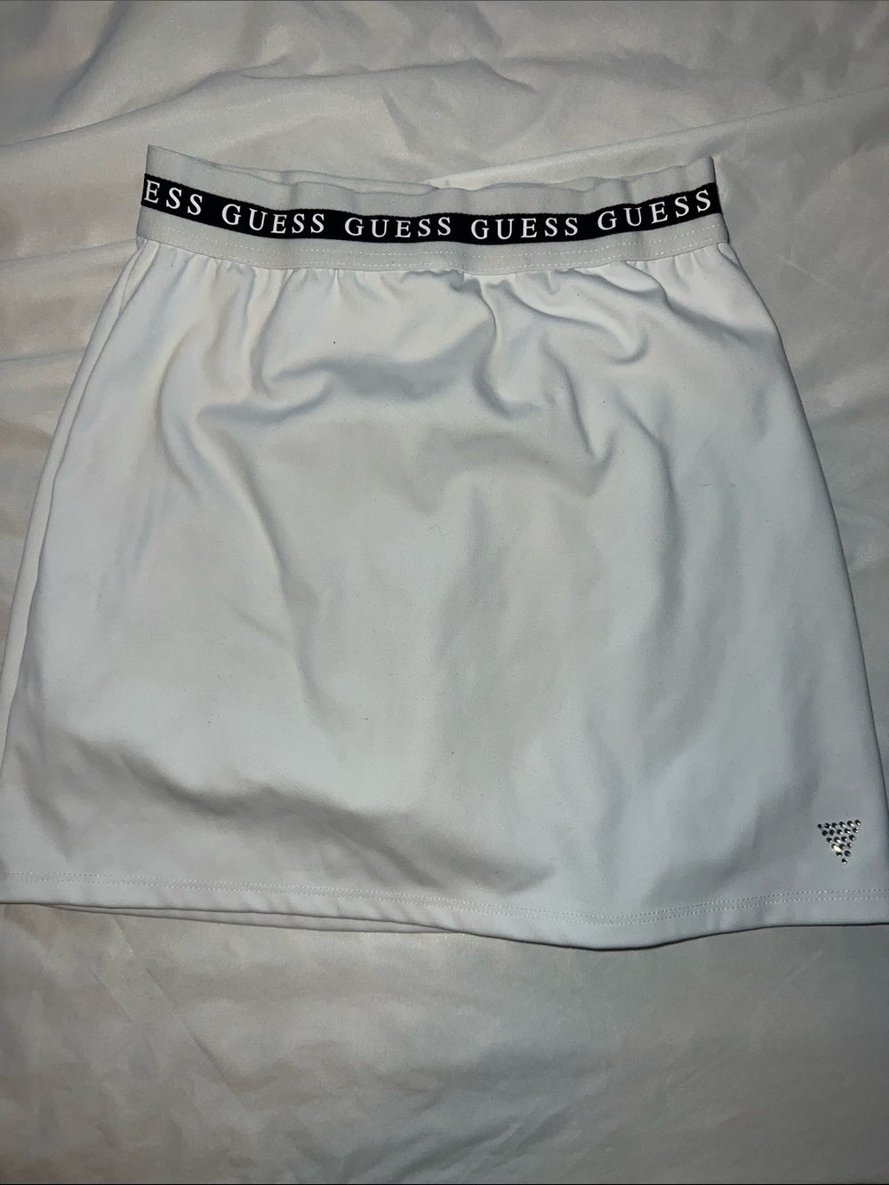 GUESS new size 10 White skort w bling
